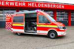 Feuerwehr Nidderau Heldenbergen MAN TGW ELW (Florian Nidderau 1-11-1) am 17.02.24 bei einen Fototermin.