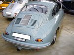 Heckansicht eines Porsche 356 A T1 Coupe des Modelljahres 1958. Classic Remise Düsseldorf am 06.11.2016.