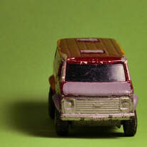 Chevy Van, Matchbox mit gebrauchsspuren.