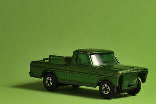 Ford Pickup, Matchbox mit gebrauchsspuren.