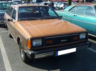 Datsun B210 Wagon aus dem Jahr 1981.