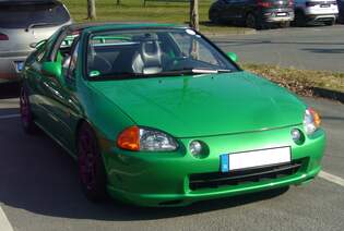 Honda CRX del Sol.