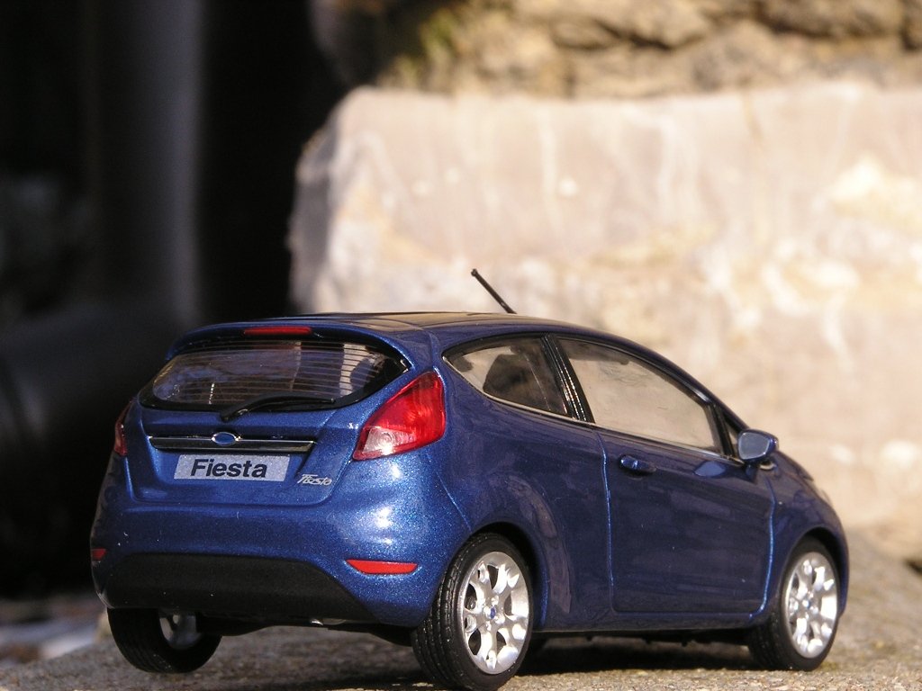 1/43, Ford Fiesta, Rckansicht.