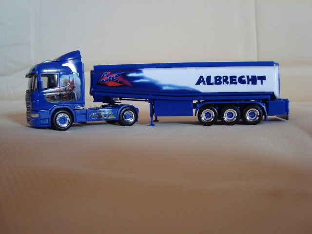 1:87 Modell der Spedition Albrecht