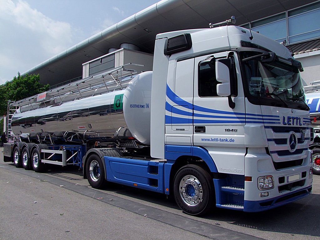 ACTROS 1846 Tanksattelzug von Lettl;110513