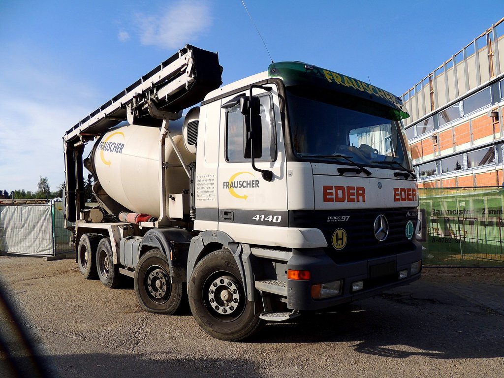 ACTROS-4140 mit Betonabzugsfrderband; 120430