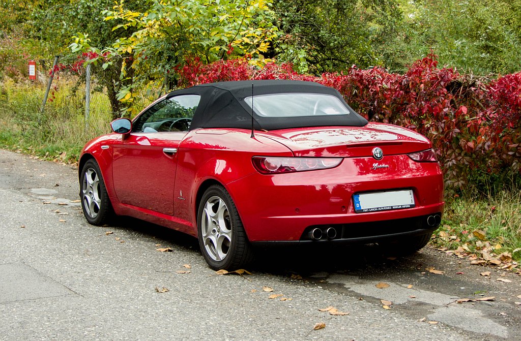 Alfa-Romeo Spider. Foto: 08.10.2012.