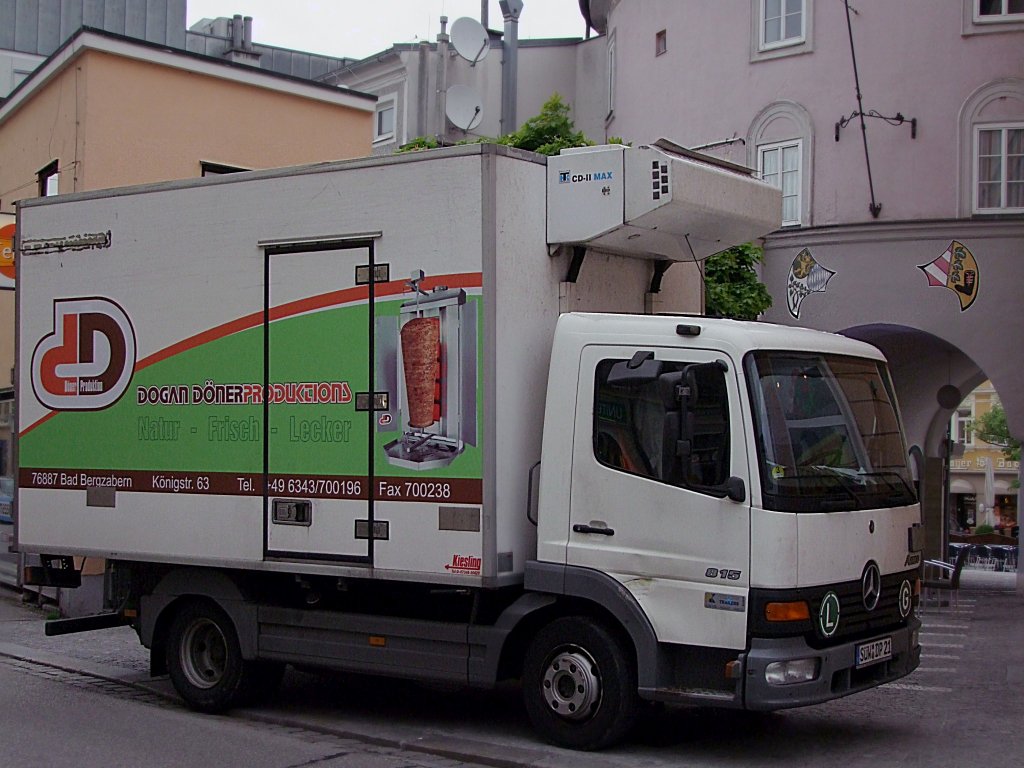 ATEGO-815 im Zustelldienst in Ried i.I.;100515