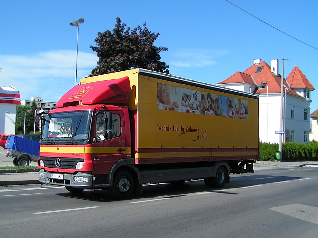 ATEGO-818 im Zustelldienst in Ried i.I.;100712