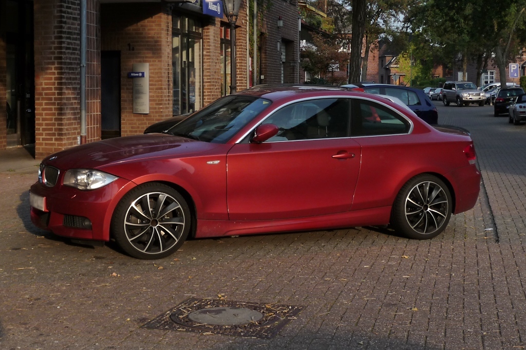 BMW 1er-Coupe in Vorst (27.9.2010)