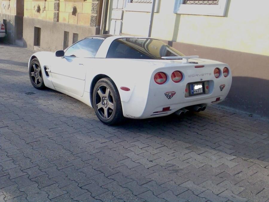 Chevrolet Corvette C5 Rückansicht.