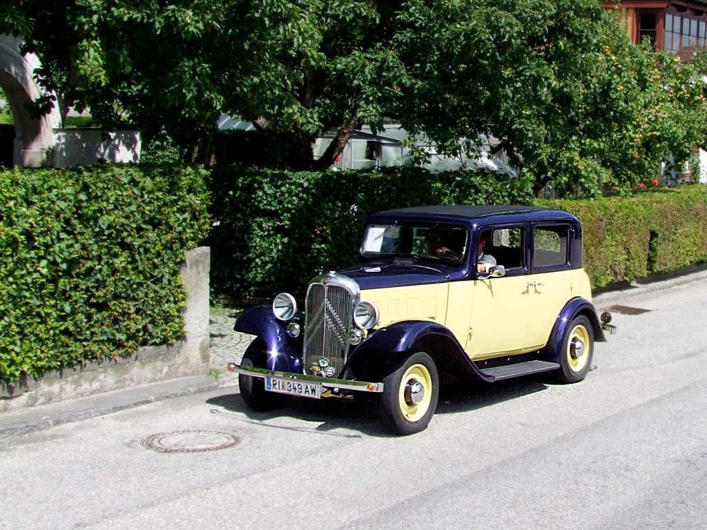 CITROEN bei der Oldtimerrundfahrt in Lohnsburg;090726