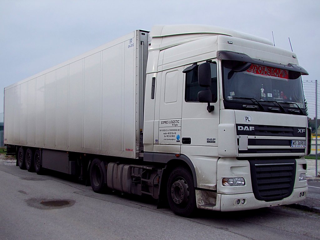 DAF-XF105.410 bei seiner Wochenendruhe;101121