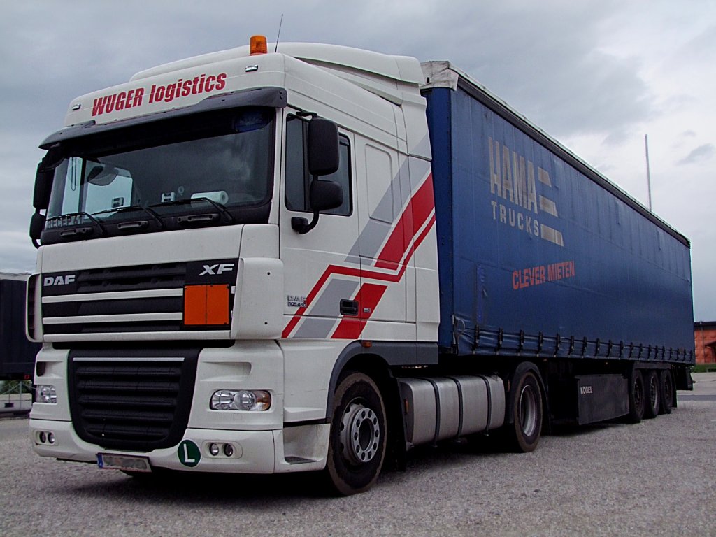 DAF-XF105.460 von WUGER-logistics;100815