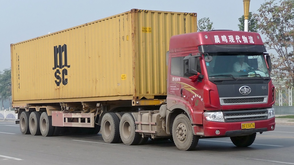 FAW LKW in Shouguang, 30.10.11