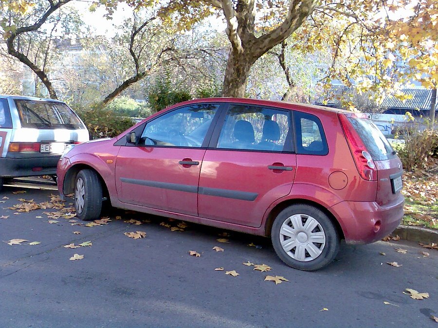 Ford Fiesta 02, Seitenansicht.