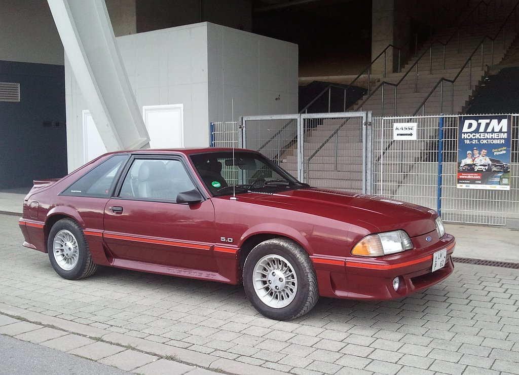 Ford Mustang. Aufnahmedatum: 13.10.2012