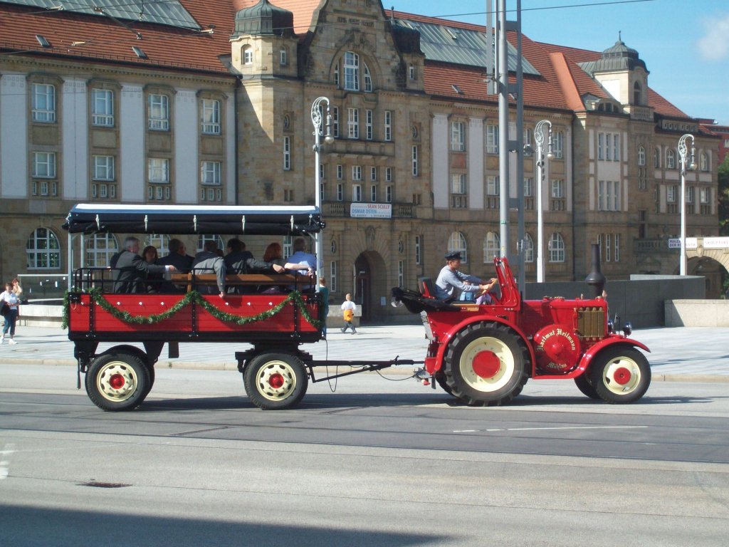 Lanz Eilbulldog (10-Liter) in Chemnitz.