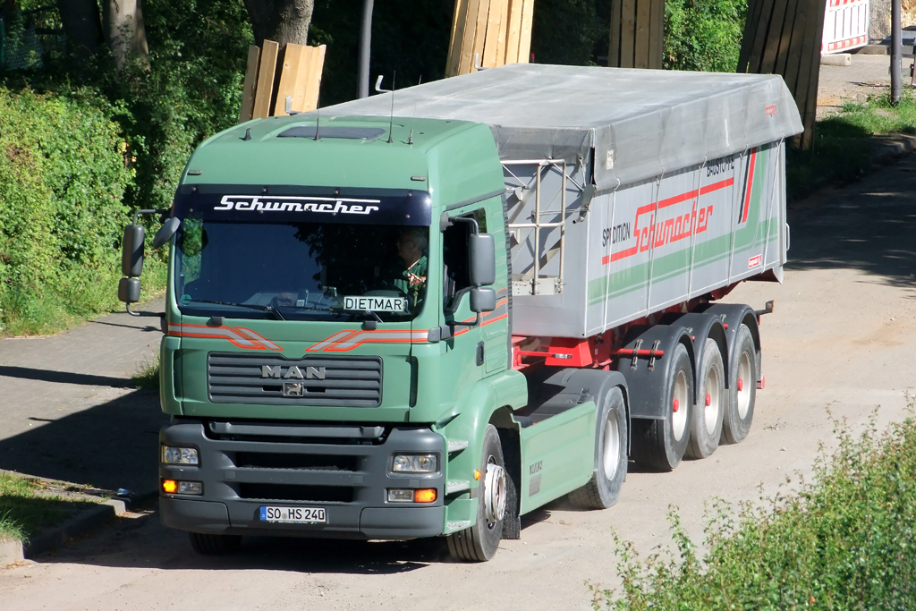 MAN LKW in Recklinghausen 31.7.2012