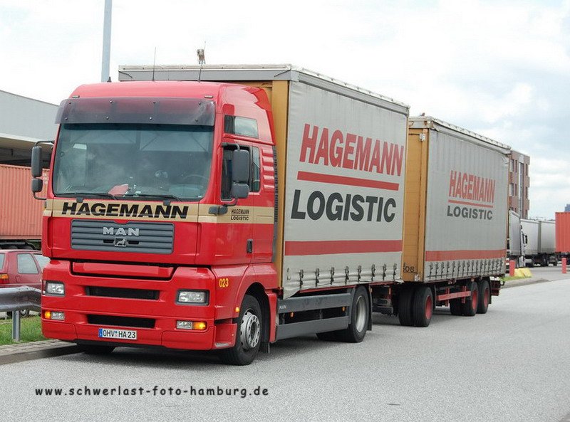 MAN TGA Hagemann Logistic