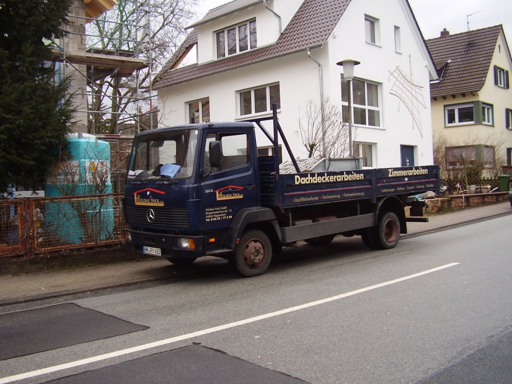 Mercedes 814 der Firma VOCK.