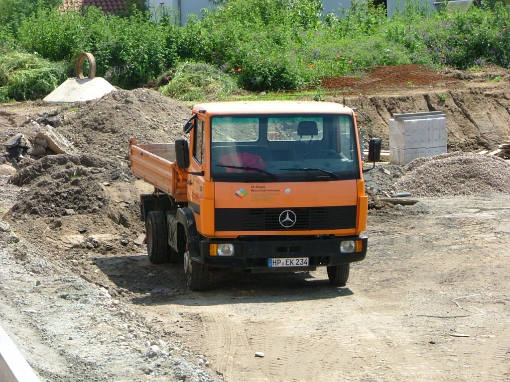 Mercedes 814 Kipper.