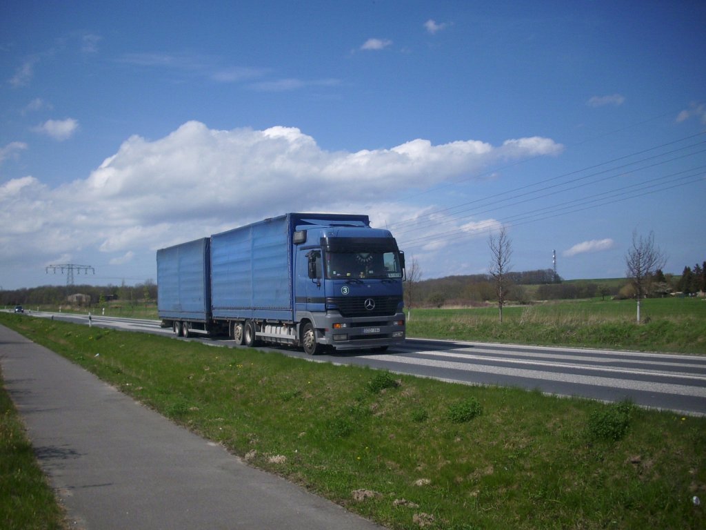 Mercedes-Benz Hngerzug in Mukran 27.04.2012