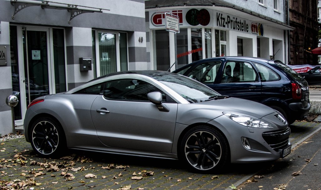 Peugeot RCZ. Aufnahme: 06.10.2012