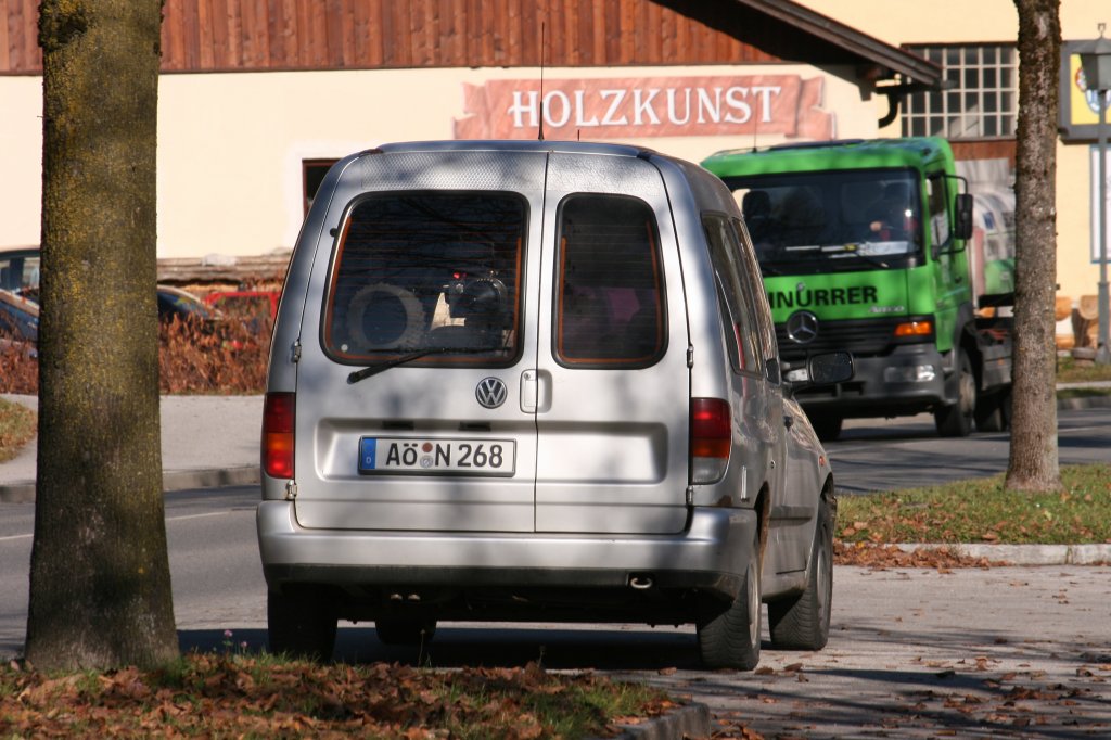 Radarwagen in Berchtesgaden am 12.11.2009