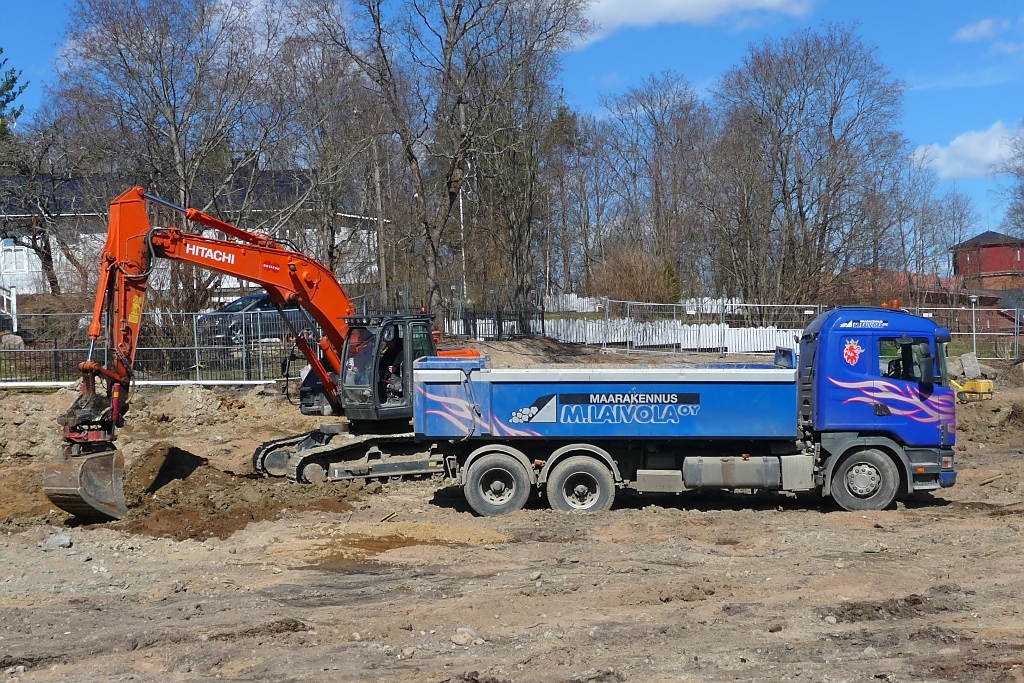 Scania Kipper in Riihimki, 3.5.13 