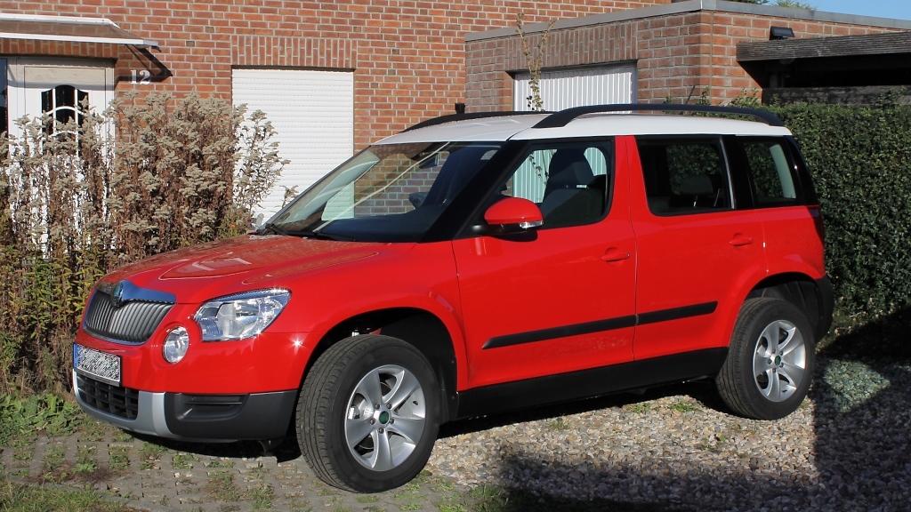 Skoda Yeti in Vorst, 28.10.12