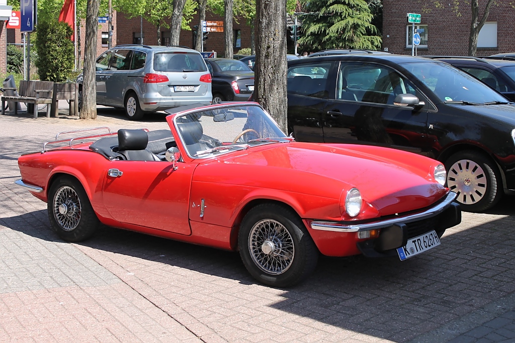 Triumph Spitfire in Vorst, 5.5.13