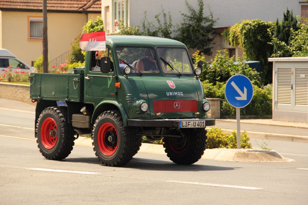 Unimog U401 am 10.07.2011.