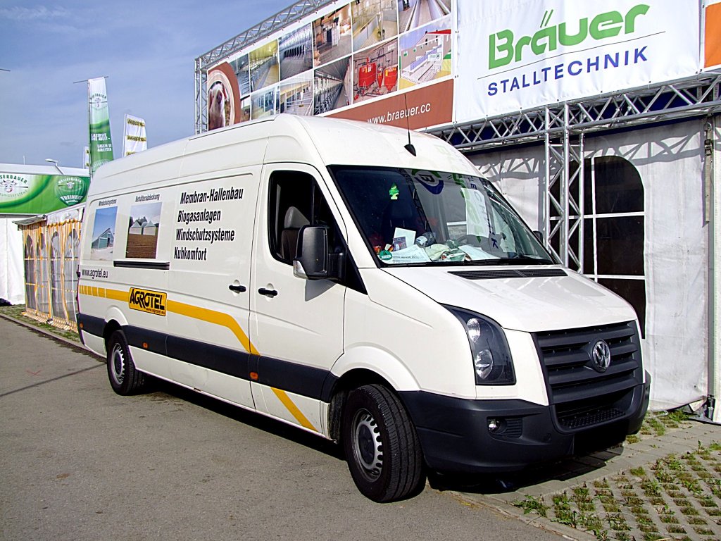 VW-Crafter anlsslich der Rieder-Messe;110812