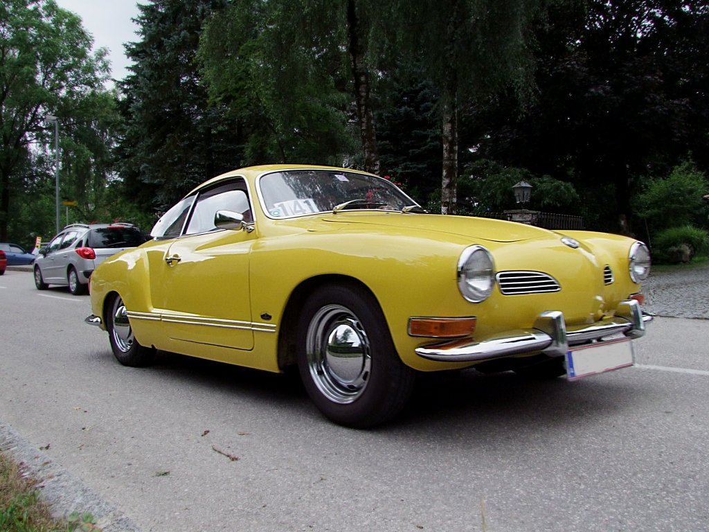 VW-Kharmann-Ghia, Baujahr1971 bei der Wadholz-Classic2010;100718