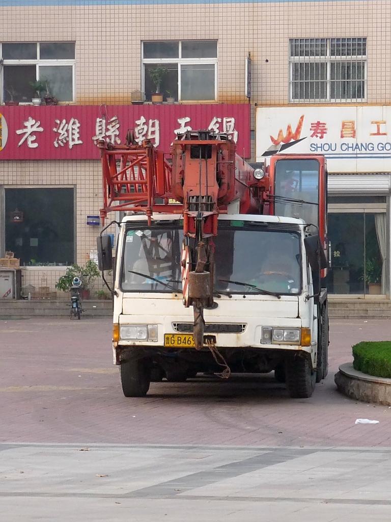 Zoomlion Autokran in Shouguang, 30.10.11