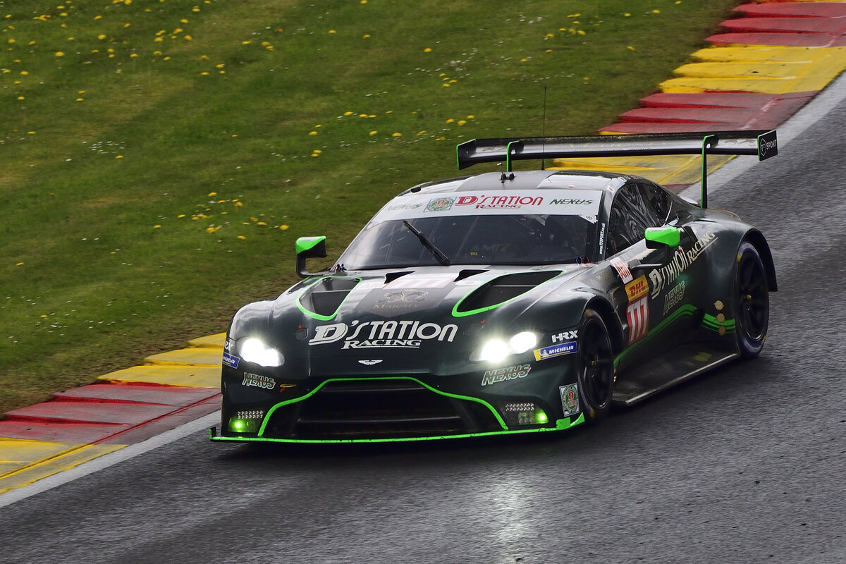  #777, Aston Martin Vantage AMR, LM GTE Am, Fahrer: Satoshi Hoshino (JPN) B Tomonobu Fujii (JPN) G Charles Fagg (GBR) S. FIA WORLD ENDURANCE CHAMPIONSHIP 2022 / 6 HOURS OF SPA-FRANCORCHAMPS 7.Mai 2022