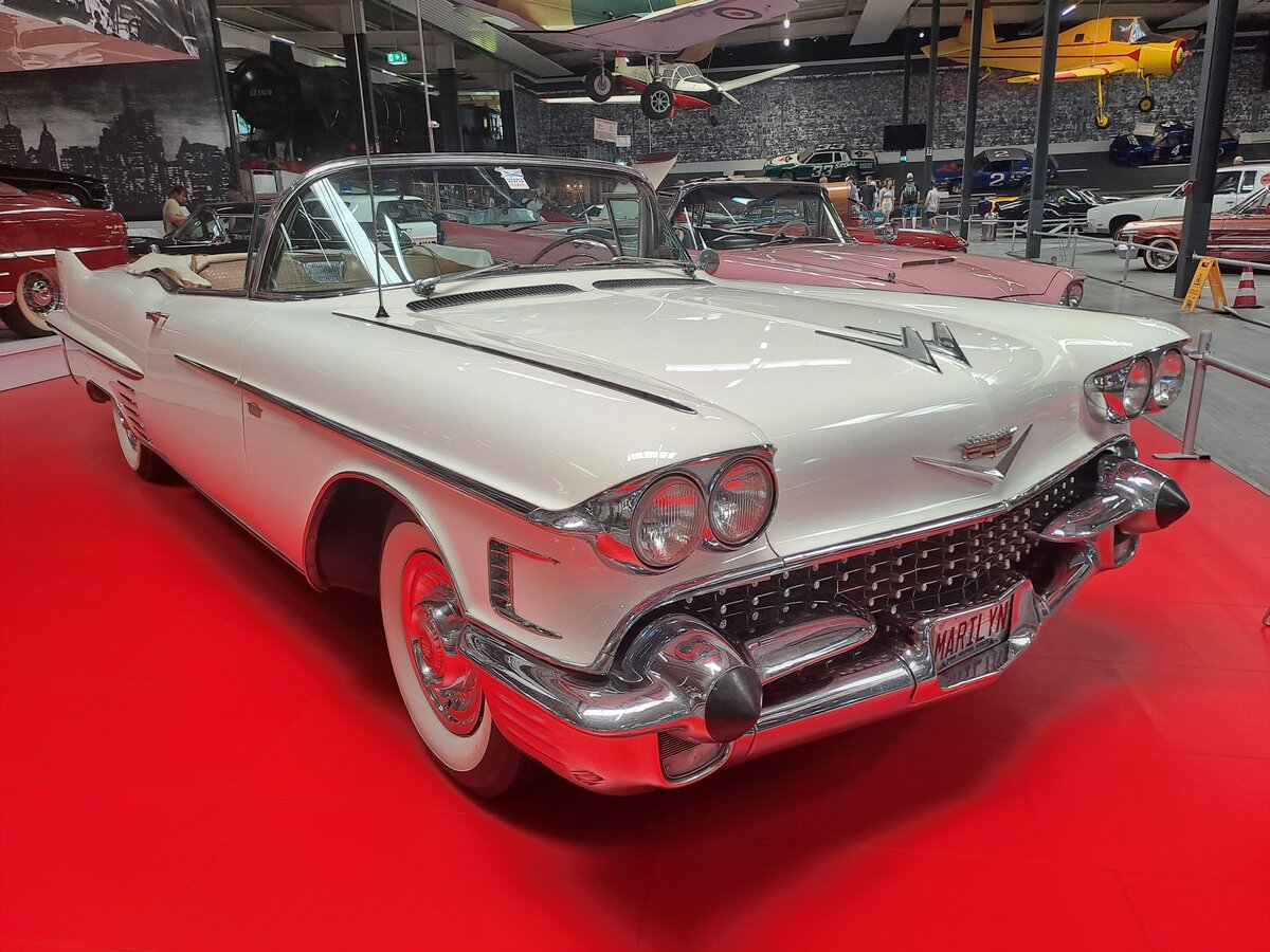 Cadillac Eldorado von 1958 im Technikmuseum Sinsheim am 29.07.2024.