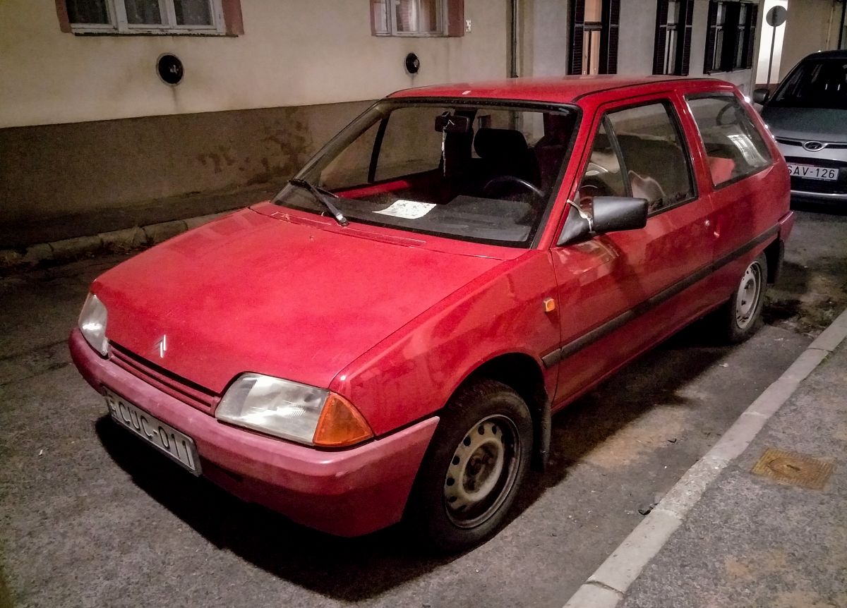 Citroen AX in 12.2020.