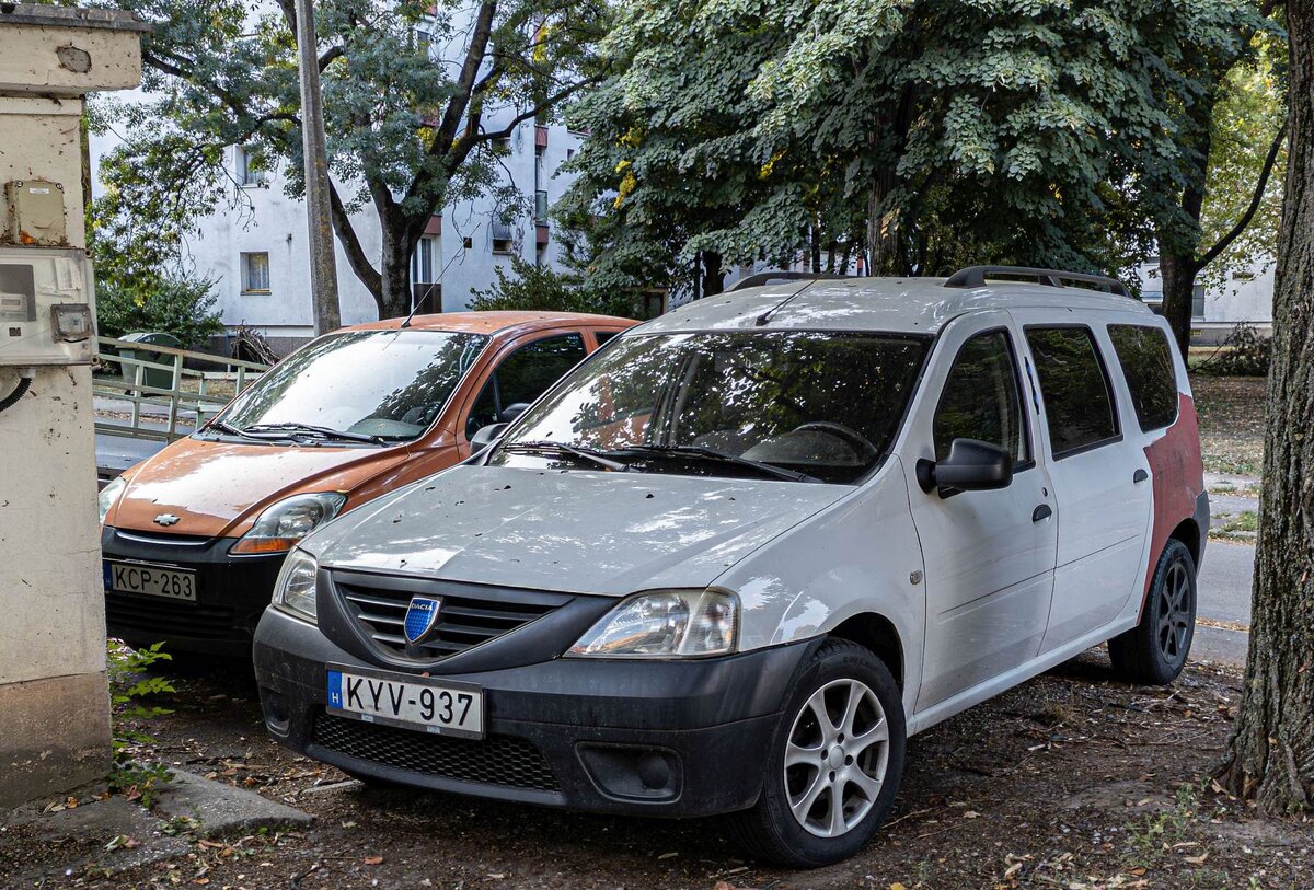 Dacia Logan MCV aus 2007. Foto: August, 2024.