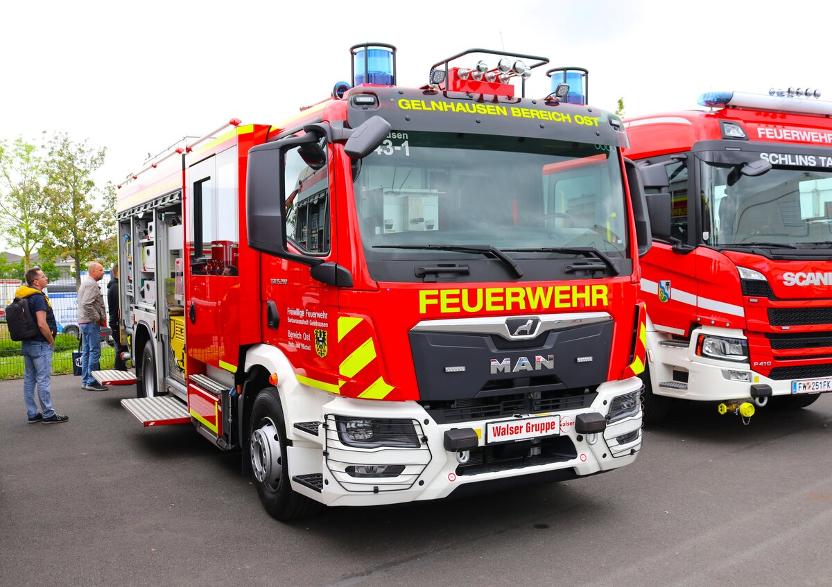 Feuerwehr Gelnhausen Ost MAN TGM StlF am 17.05.24 auf der Rettmobil in Fulda