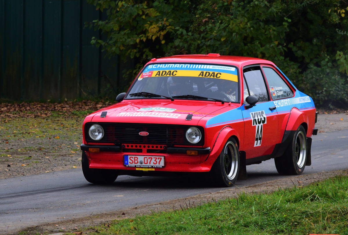 Ford Escort, Fahrer: SCHUMANN, Juergen /GLASEN, Marco, ADAC Rallye Köln Ahrweiler am 9.11.2024