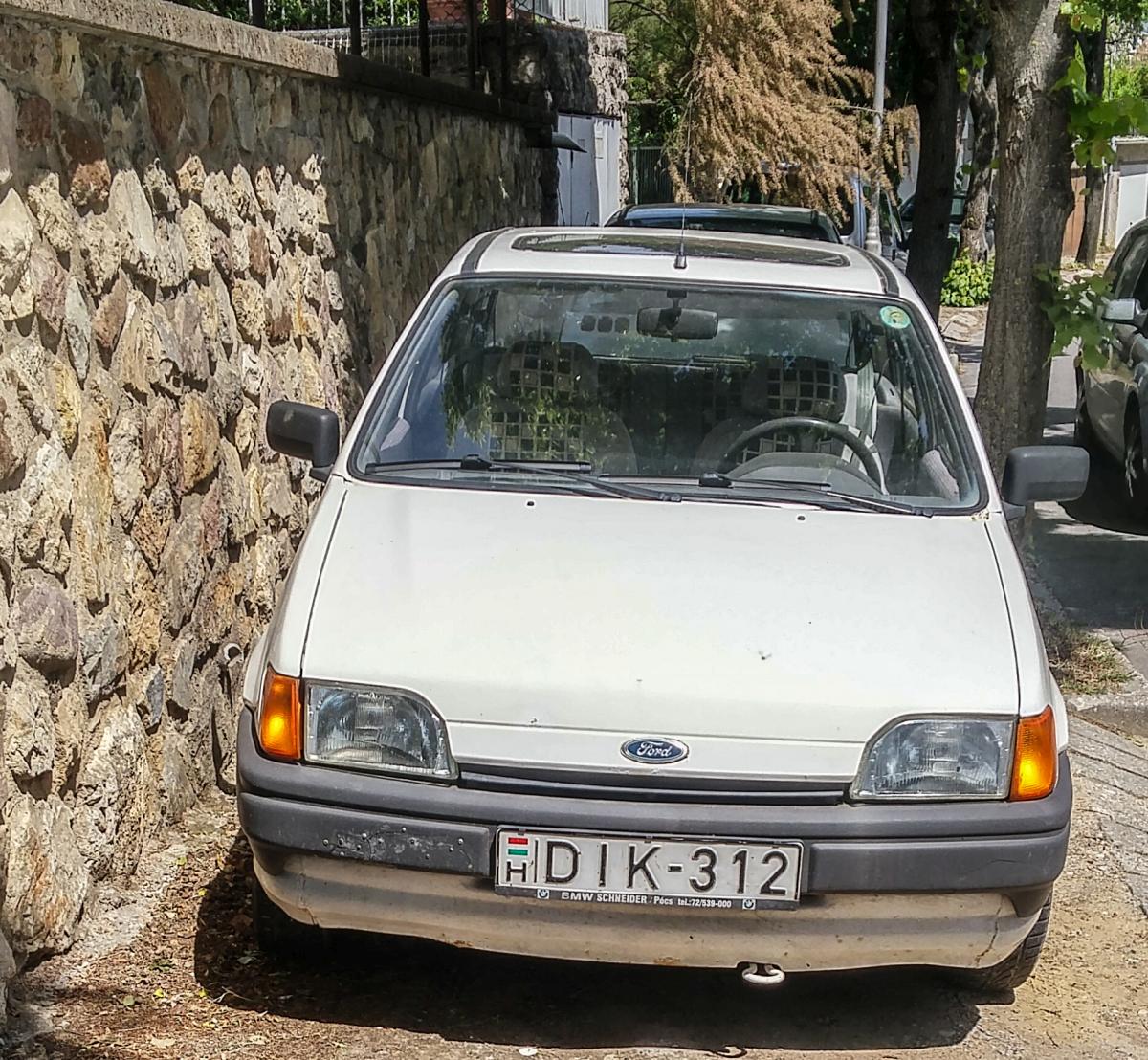 Ford Fiesta. Mai 2020.