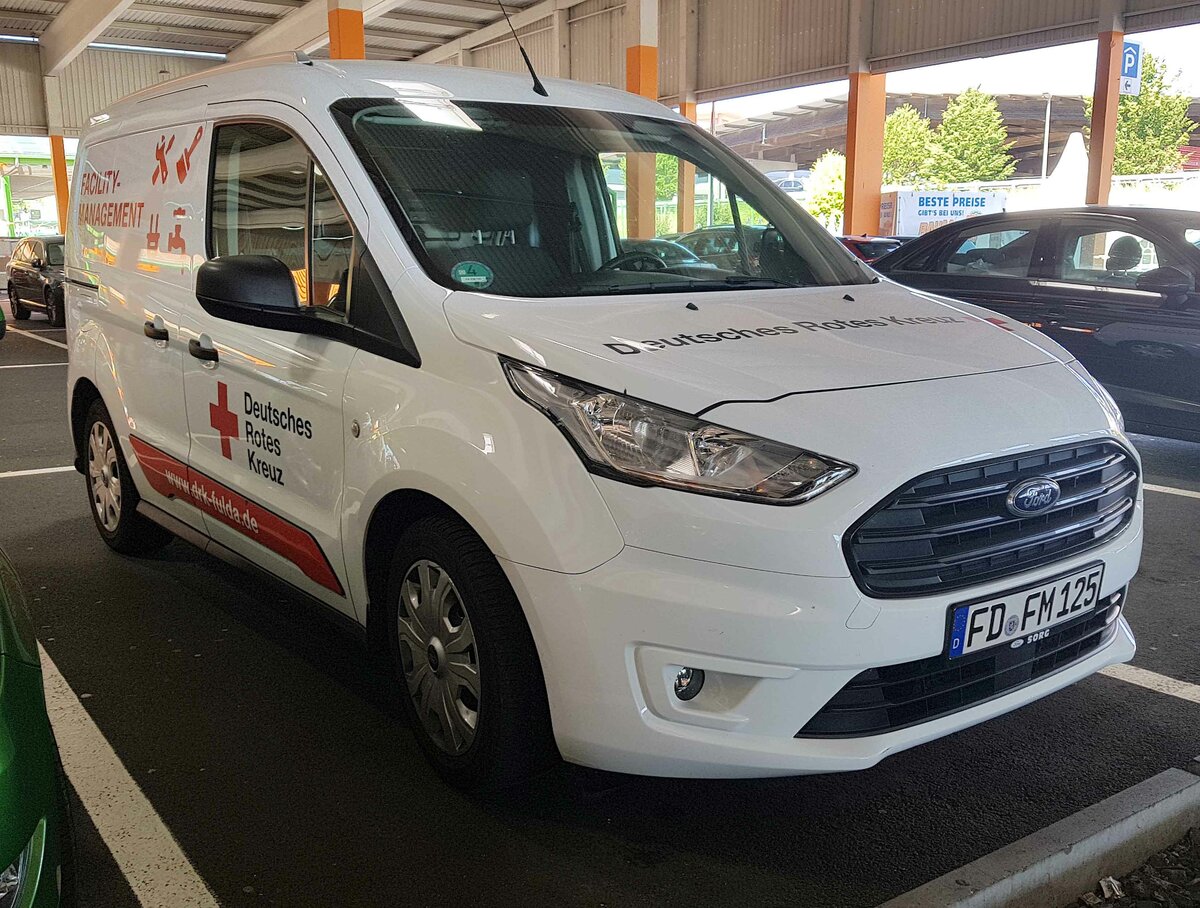 =Ford Transit Connect des DRK Fulda im Aufgabenbereich Facility-Management, 07-2022