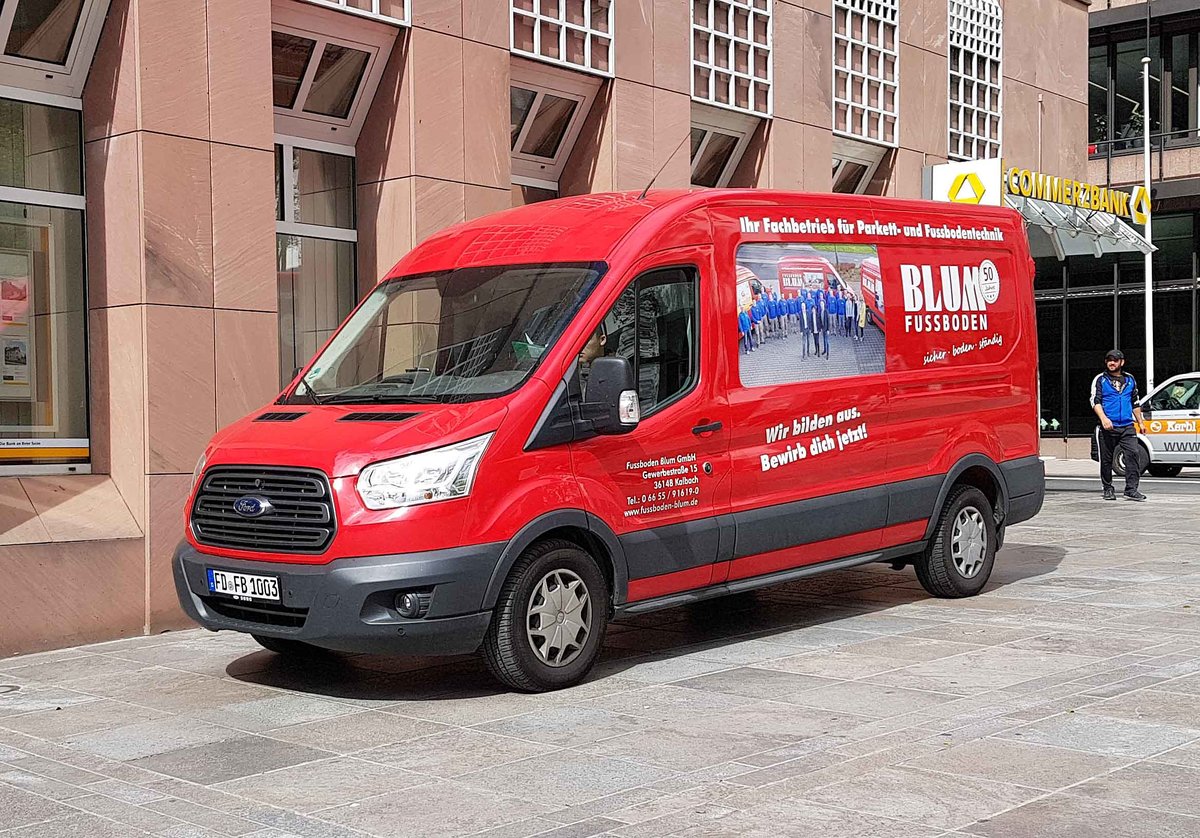 =Ford Transit von Fußboden-BLUM, 08-2020