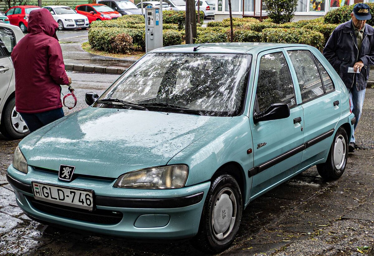 Fünftürer Peugeot 106. Foto: September 2024.