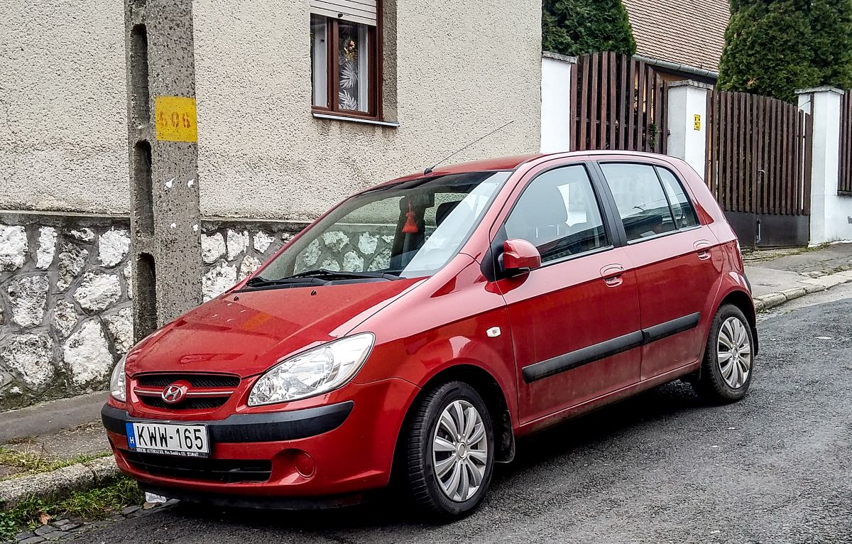 Hyundai Getz. Foto: 12.2020.