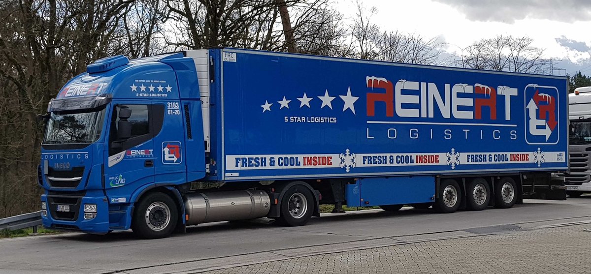 =Iveco-Sattelzug von REINELT Logistics, 03-2020