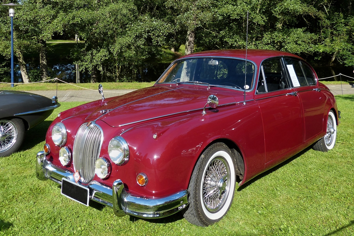  Jaguar MK II war nach Mondorf zu den Classic Days angereist.  30.08.2014