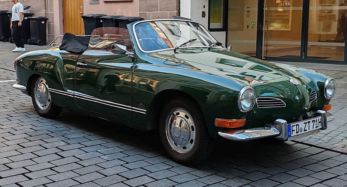 =Karmann Ghia steht im September 2024 in Fulda